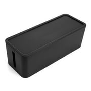 NUOLUX Cable Wire Box Cord Box Hider Power Storage Organizer Strip Hider System Management Cover Managementdesk Organizercords